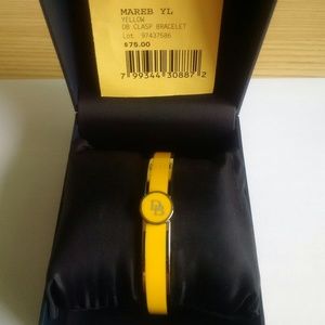 Dooney & Bourke Clasp Bracelet YELLOW